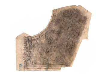 Putto con  mazzo di grano Putto con  mazzo di grano