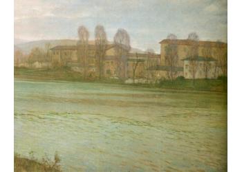 Lento e solenne scorre l'Arno ( Le case sull'Arno )