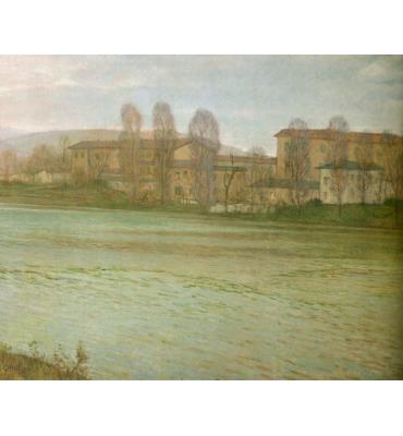 Lento e solenne scorre l'Arno