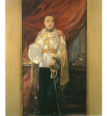Ritratto di Rama VI Re del Siam