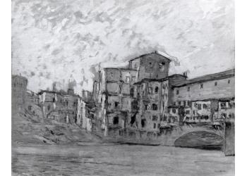Rovine intorno al Ponte Vecchio Rovine intorno al Ponte Vecchio